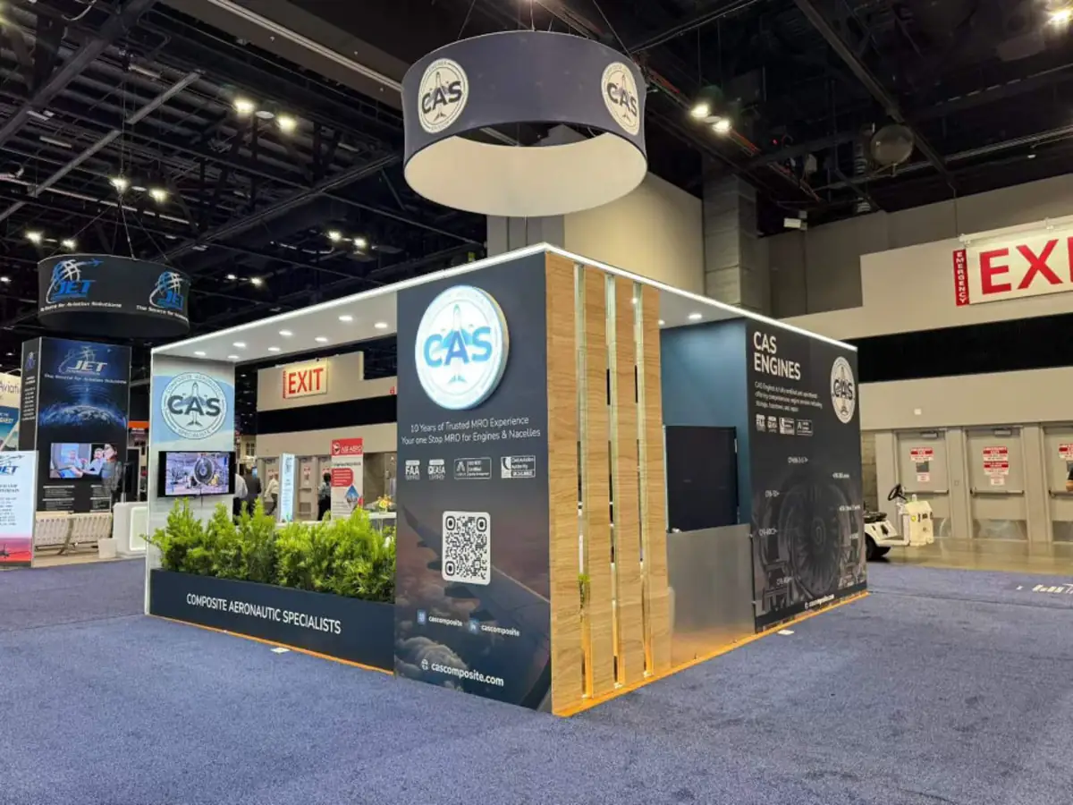 CRS exhibition booth, United States
