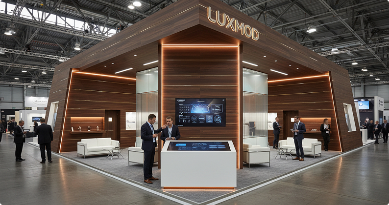 Custom exhibition booth
