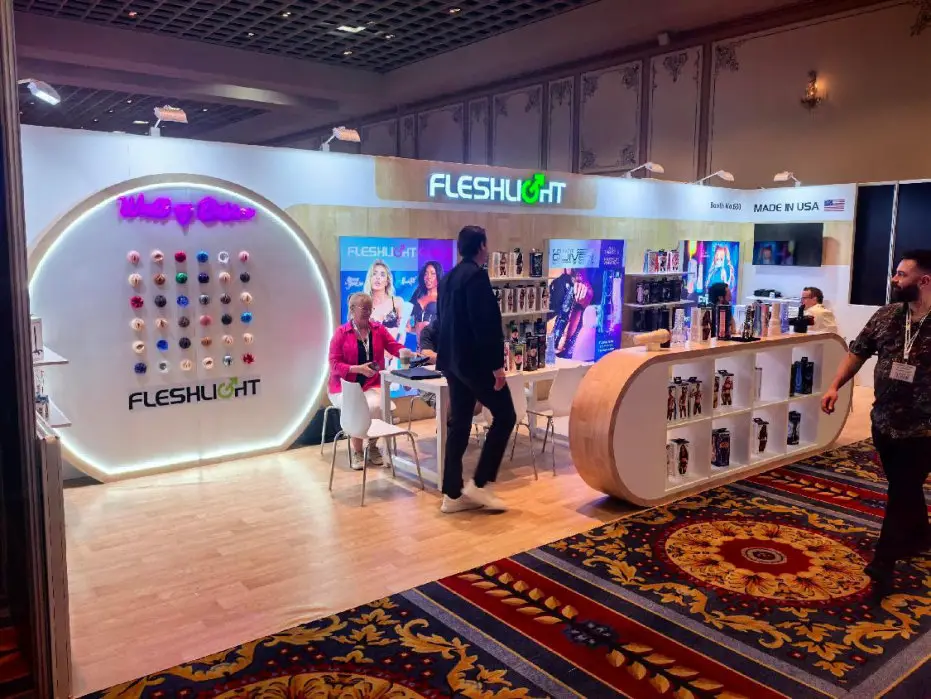 Fleshlight exhibition booth, United States