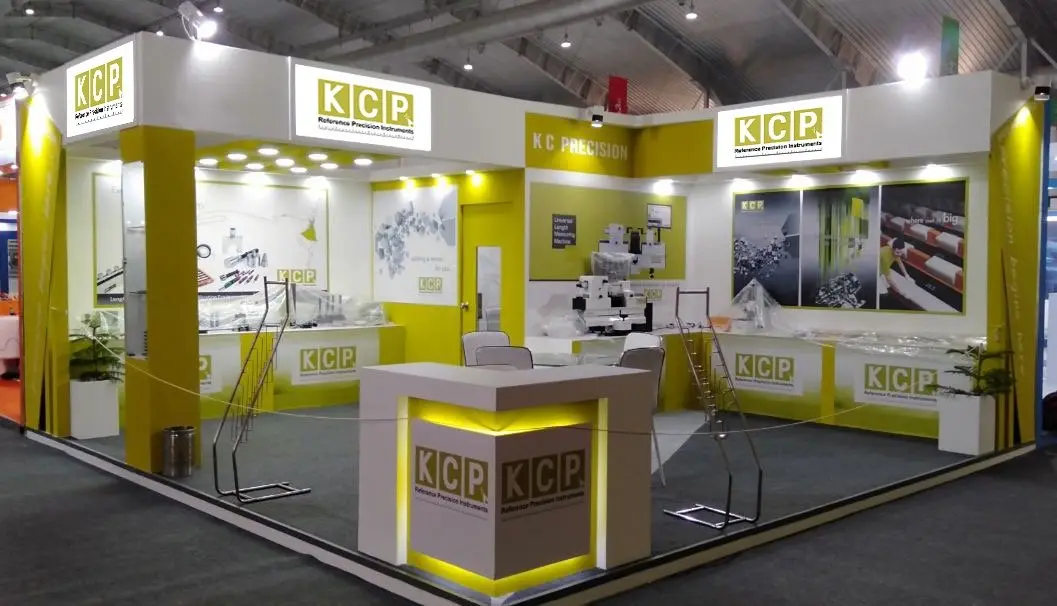 KC Precision exhibition booth graphics, Pan Asia